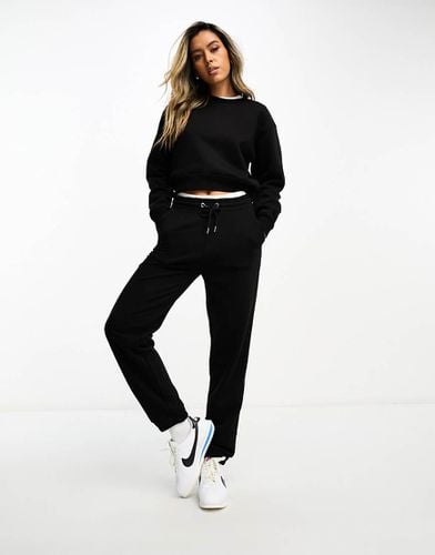 Joggers basic neri in coordinato - Stradivarius - Modalova