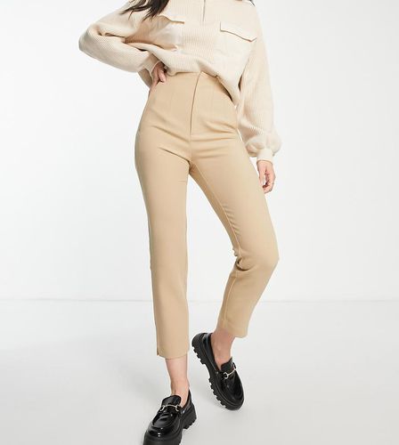 Tall - Pantaloni slim sartoriali beige - Stradivarius - Modalova