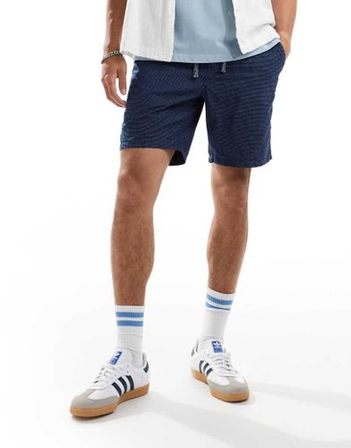 Bermuda effet plumetis - Indigo - Superdry - Modalova