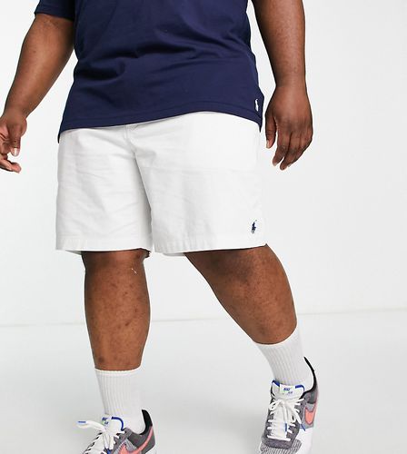 Big & Tall - Prepster - Pantaloncini in twill sporco con logo icona - Polo Ralph Lauren - Modalova