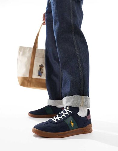 Heritage Aera - Sneakers color blu navy e con suola in gomma - Polo Ralph Lauren - Modalova