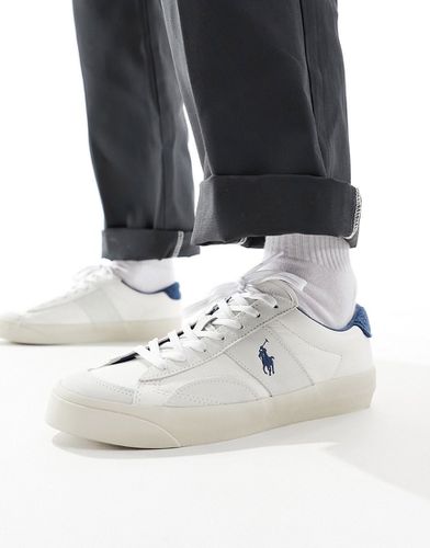 Sayer - Sneakers sportive bianche con dettagli blu - Polo Ralph Lauren - Modalova
