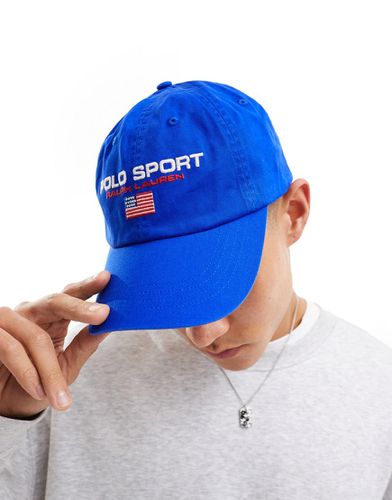 Sport Capsule - Cappellino con visiera in twill acceso con logo - Polo Ralph Lauren - Modalova