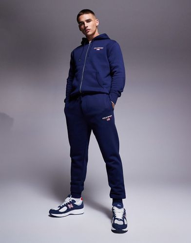 Sports Capsule - Joggers con logo della bandiera e fondo elasticizzato - Polo Ralph Lauren - Modalova