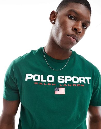 Sports Capsule - T-shirt con logo - Polo Ralph Lauren - Modalova