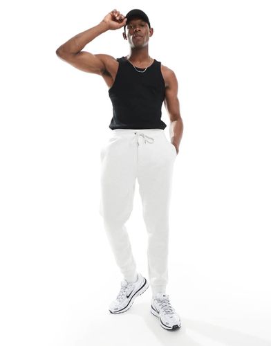 Pantalon de jogging en double maille à logo emblématique - Taupe chiné - Polo Ralph Lauren - Modalova