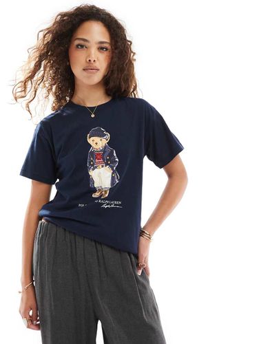 T-shirt con stampa di orsetto elegante in vacanza - Polo Ralph Lauren - Modalova