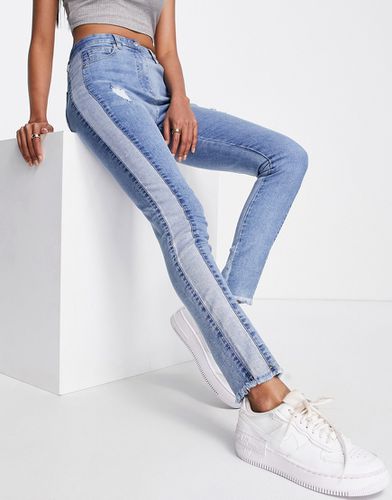 Jeans skinny lavaggio medio con pannello - Parisian - Modalova
