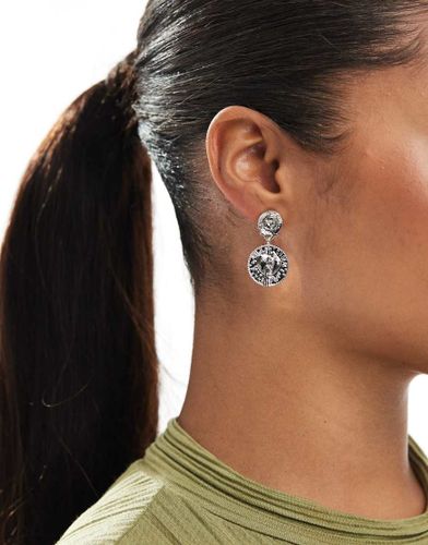 Boucles d'oreilles à breloque pièce - Pieces - Modalova