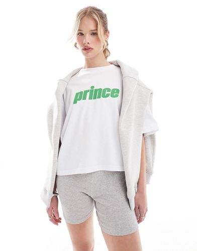 T-shirt bianca con logo - Prince - Modalova