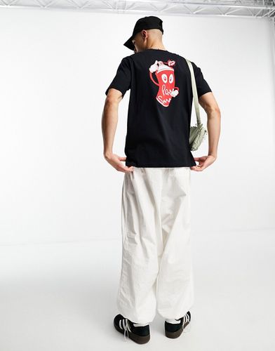 T-shirt con stampa di bomboletta spray sul retro - PS Paul Smith - Modalova