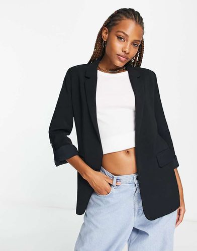 Blazer con maniche con risvolto - Pull & Bear - Modalova