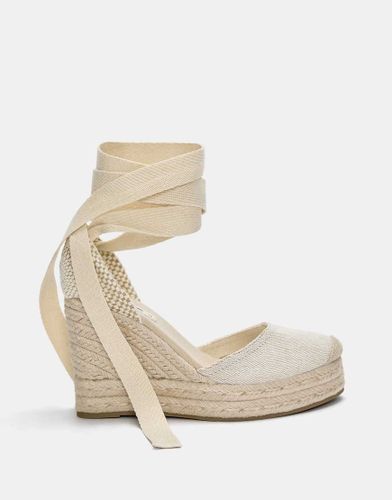 Espadrilles compensées - Écru - Pull & bear - Modalova