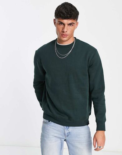 Pull & Bear - Felpa verde - Pull & Bear - Modalova