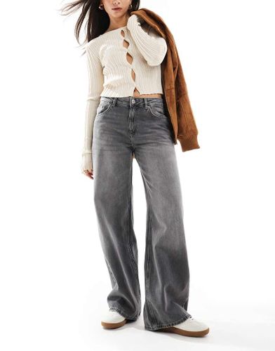 Jean baggy oversize - foncé délavé - Pull & bear - Modalova