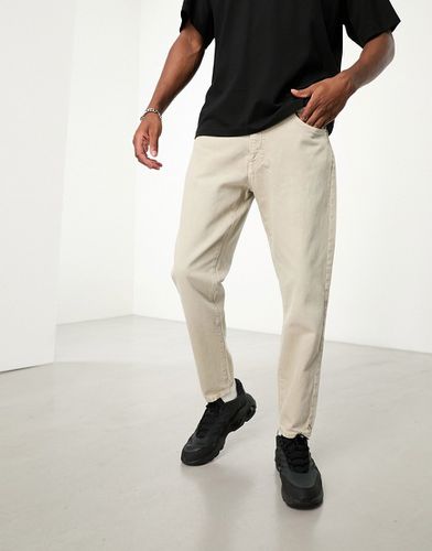 Jeans color cuoio vestibilità standard - Pull & Bear - Modalova