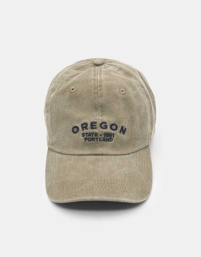 Oregon - Casquette - Kaki - Pull & bear - Modalova