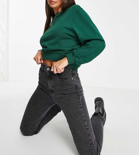 Mom jeans a vita alta slavato - Pull & Bear Tall - Modalova