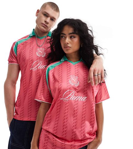 Archive - Maglia da calcio e verde con stampa - In esclusiva per ASOS - Puma - Modalova