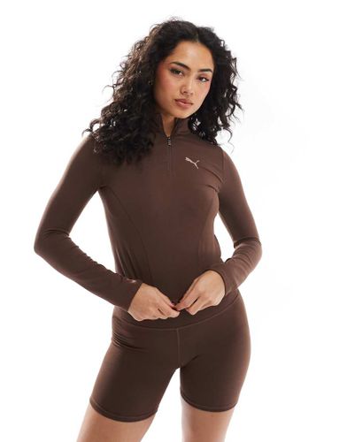 Evolve - Sweat de sport à col zippé - Puma - Modalova