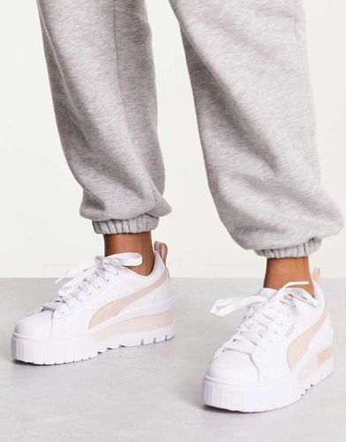 Mayze - Chunky sneakers bianche e rosa - Puma - Modalova