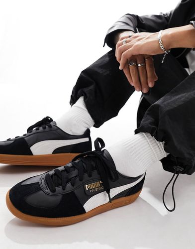 Palermo - Sneakers in pelle nere e bianche - Puma - Modalova