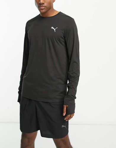 Run Favourites - Top a maniche lunghe nero - Puma - Modalova