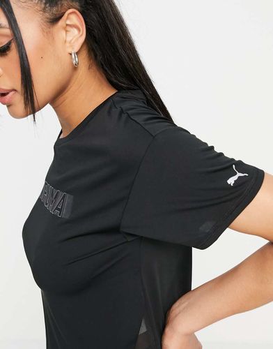 Run Lite - T-shirt con stampa run nera - Puma - Modalova