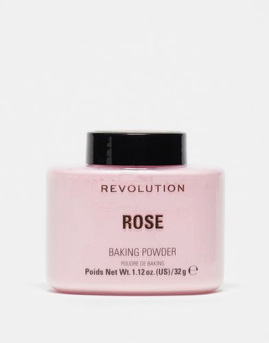 Cipria in polvere libera per baking - Pink Rose - Revolution - Modalova