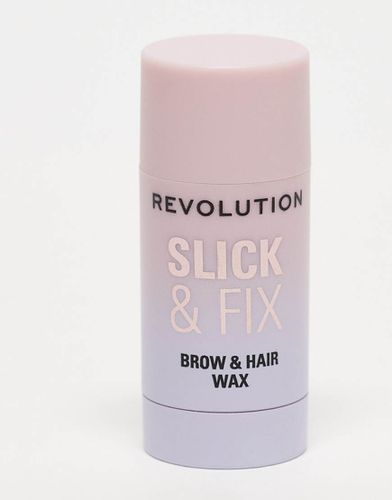 Slick & Fix - Stick per sopracciglia e capelli - Revolution - Modalova