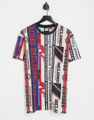 Inspired - Motorcross - T-shirt oversize unisex in coordinato - Reclaimed Vintage - Modalova