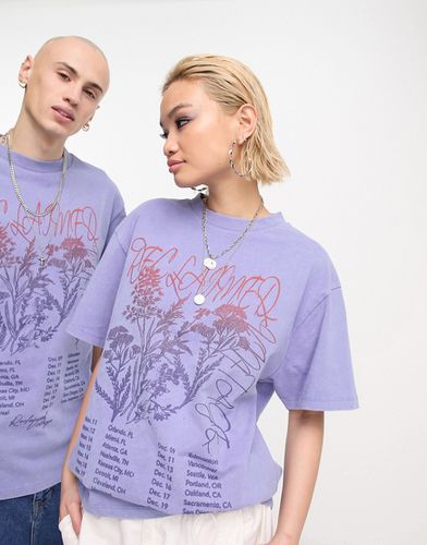 T-shirt unisex con fiori - Reclaimed Vintage - Modalova