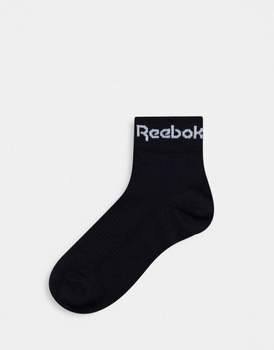 Training - Core - Confezione da 3 paia di calzini alla caviglia neri - Reebok - Modalova