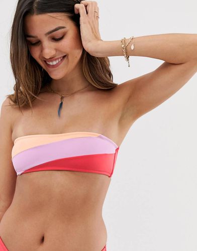 North Shore - Top bikini a fascia a righe - Rhythm - Modalova