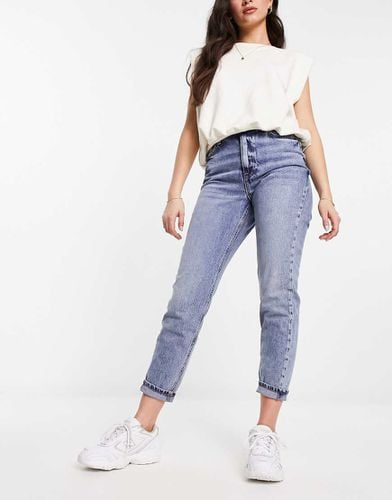 Mom jeans vita alta azzurri - River Island - Modalova