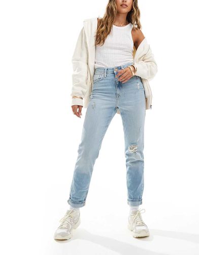 Mom jeans modellanti azzurri - River Island - Modalova