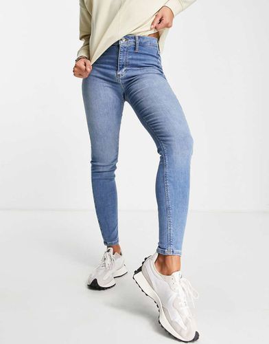 Kaia - Jeans skinny a vita alta lavaggio blu medio - River Island - Modalova