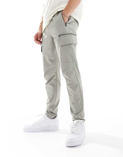 Pantaloni cargo skinny grigi - River Island - Modalova