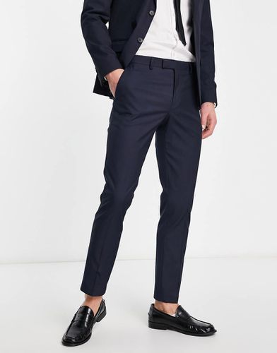 Pantaloni da abito skinny in twill - River Island - Modalova