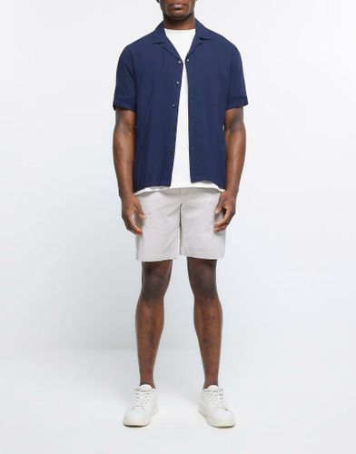 River Island - Short chino - Blanc - River Island - Modalova