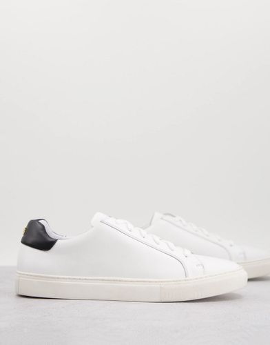 Kensington - Sneakers cupsole in pelle bianca - WALK LONDON - Modalova