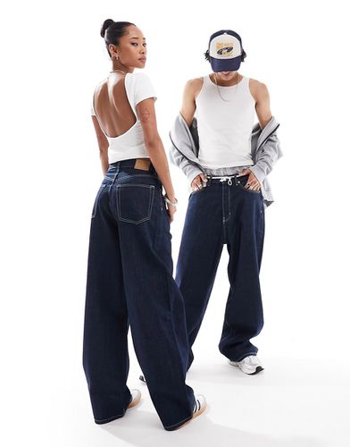 Astro - Jeans unisex ampi risciacquato a fondo ampio - Weekday - Modalova