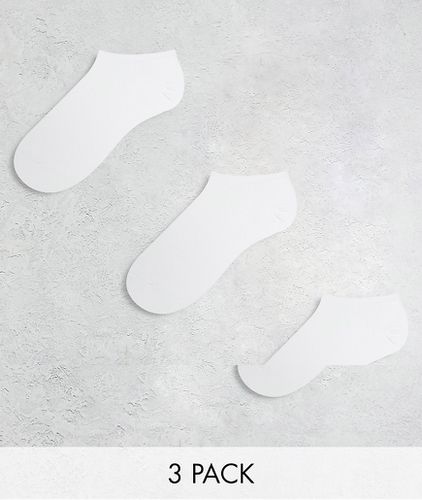Confezione da 3 paia di calzini sportivi bianchi - Weekday - Modalova