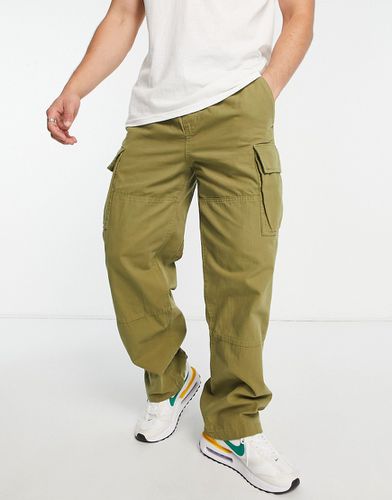 Joshua - Pantaloni cargo ampi kaki - Weekday - Modalova