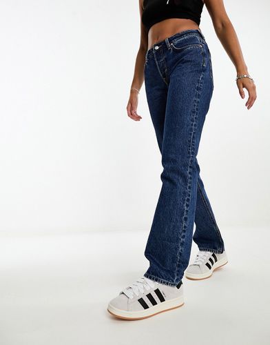 Pin - Jeans regular fit a gamba dritta e vita media lavaggio Nobel - Weekday - Modalova