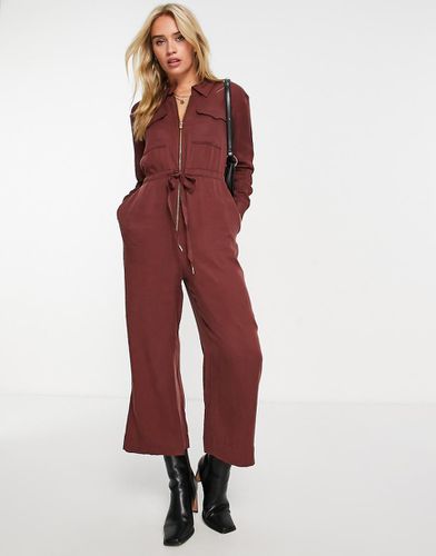 Danny - Tuta jumpsuit con zip sul davanti - Whistles - Modalova