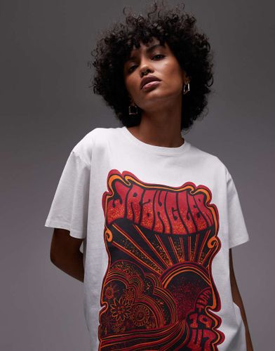 T-shirt avec imprimé graphique sur la poitrine - Wrangler - Modalova