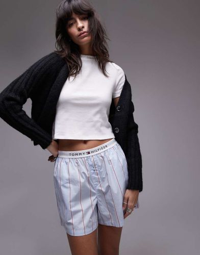 Caleçon en popeline - rayé - Tommy Hilfiger - Modalova