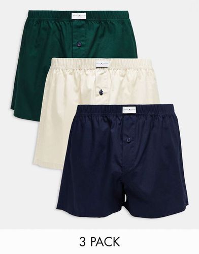 Established - Confezione da 3 boxer - Tommy Hilfiger - Modalova