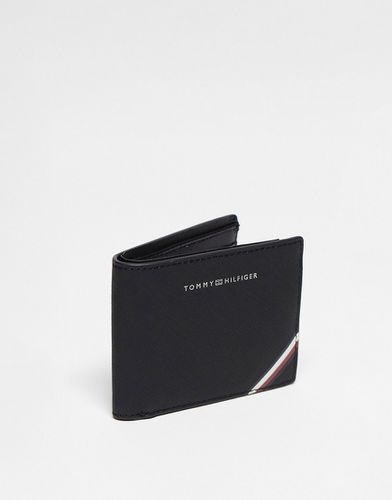 Portafoglio piccolo con scomparti per carte di credito e logo centrale - Tommy Hilfiger - Modalova